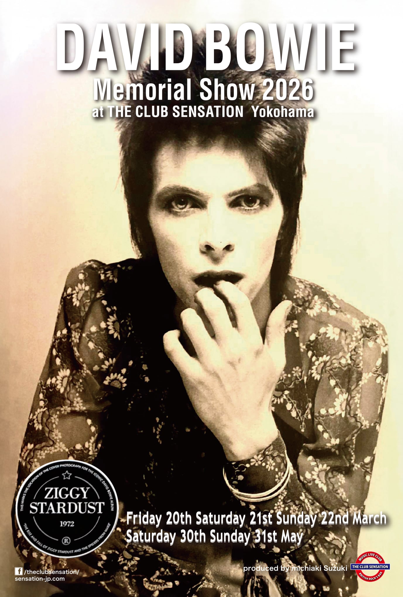 DAVID BOWIE Memorial Show 2026』 « ［横浜・ライブハウス］The CLUB